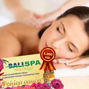 Poklon vaučer na iznos od 5000 din