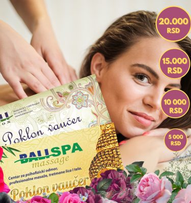 Poklon vaučer po izboru Bali Detox & SPA Massage Beograd