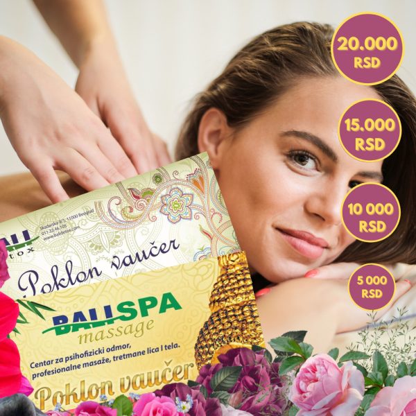 Poklon vaučer po izboru Bali Detox & SPA Massage Beograd