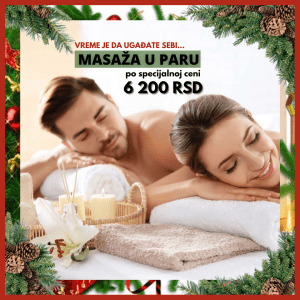 Masaža u paru po specijalnoj ceni